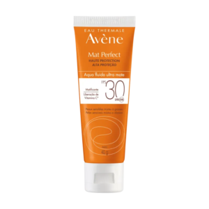 Proteção solar – Pele sensível Mat Perfect Aqua-Fluido sem cor FPS 30